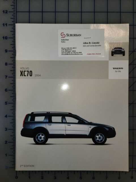 2004 volvo xc70 owners manual