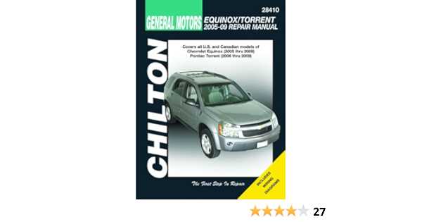 2005 chevrolet equinox owners manual