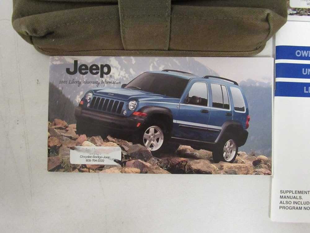 2005 jeep liberty owners manual