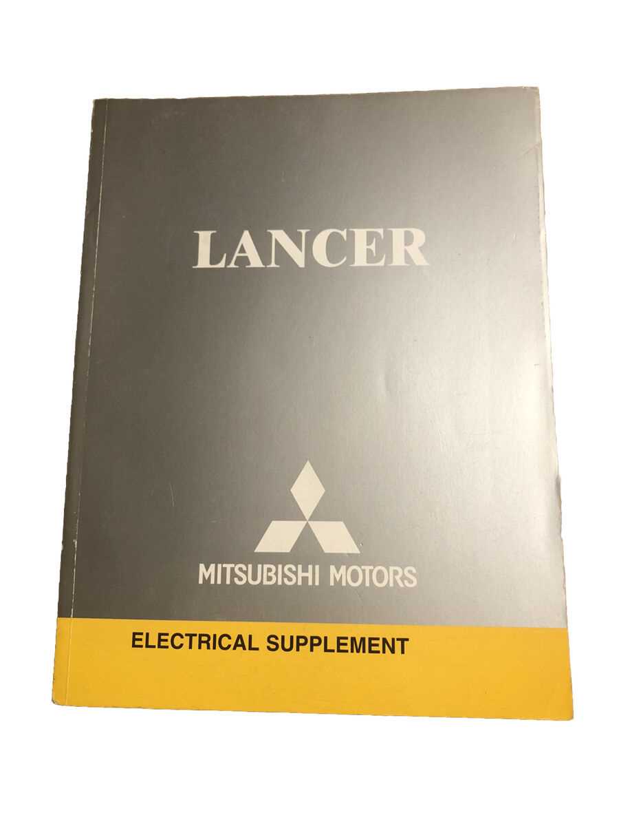 2005 mitsubishi lancer owners manual