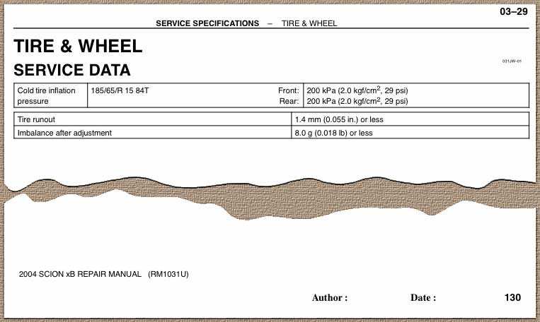 2005 scion xb owners manual