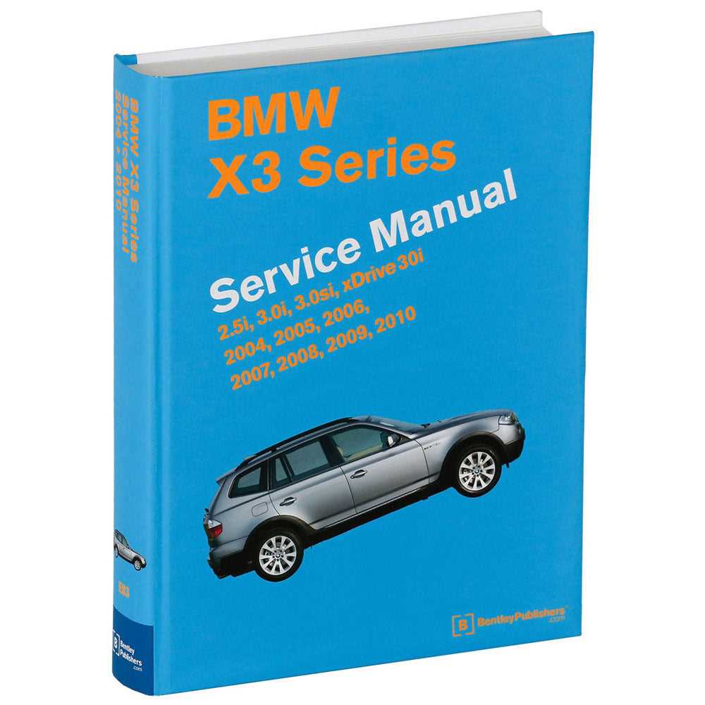 2005 bmw x3 owners manual