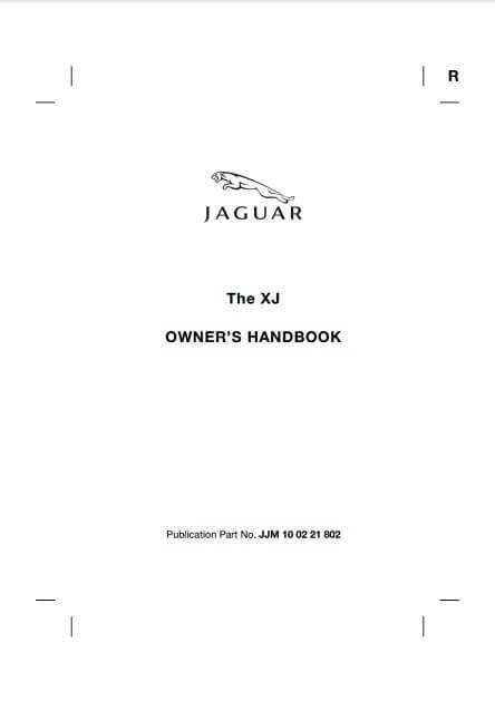 2005 jaguar xj8 owners manual