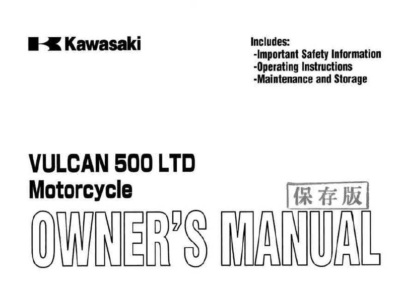 2005 kawasaki vulcan 500 owners manual