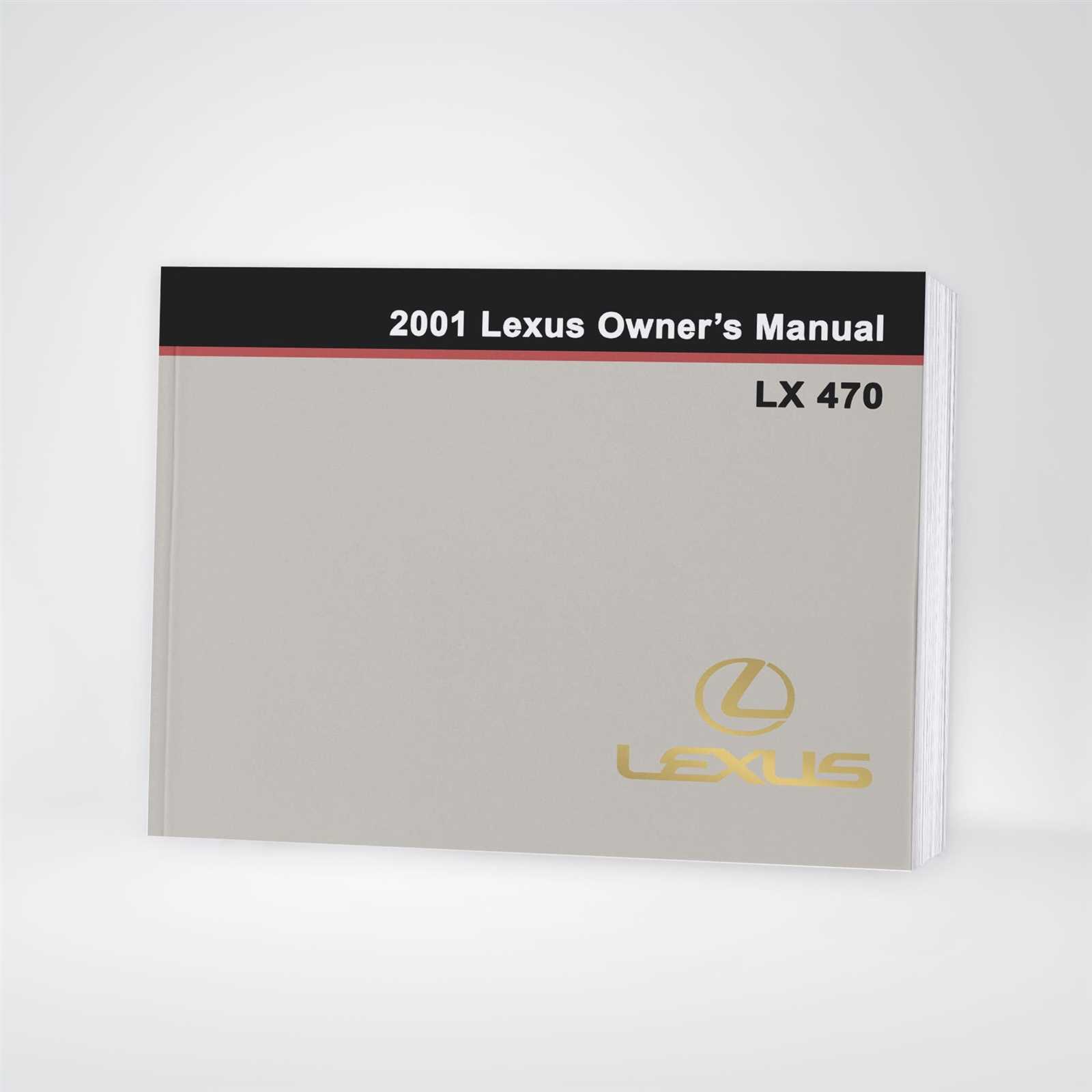 2005 lexus lx470 owners manual