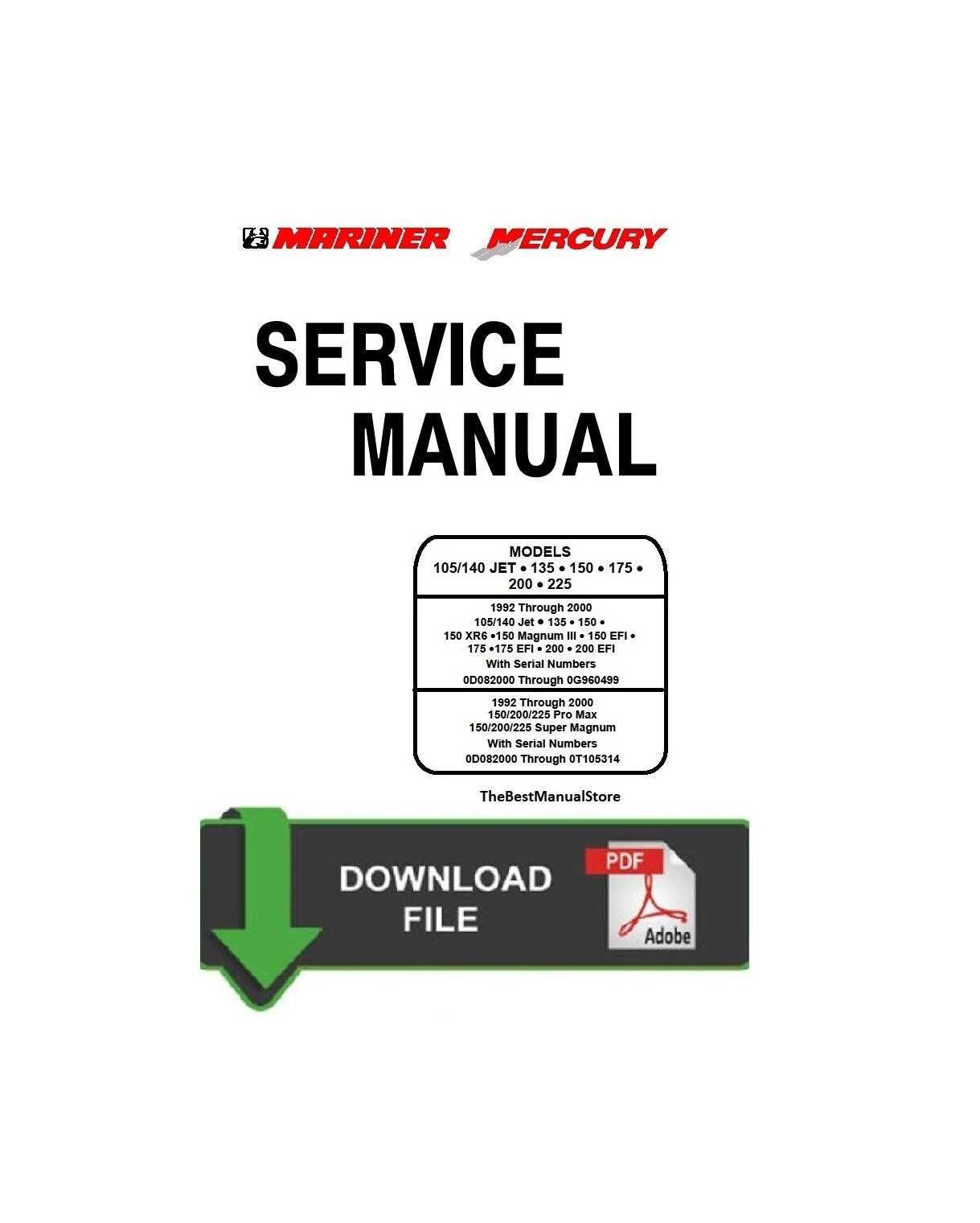 2005 mercury mariner owners manual