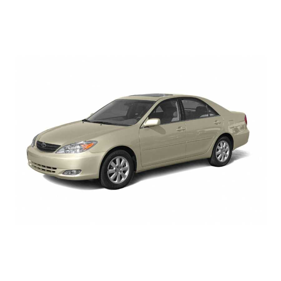 2005 toyota camry owners manual