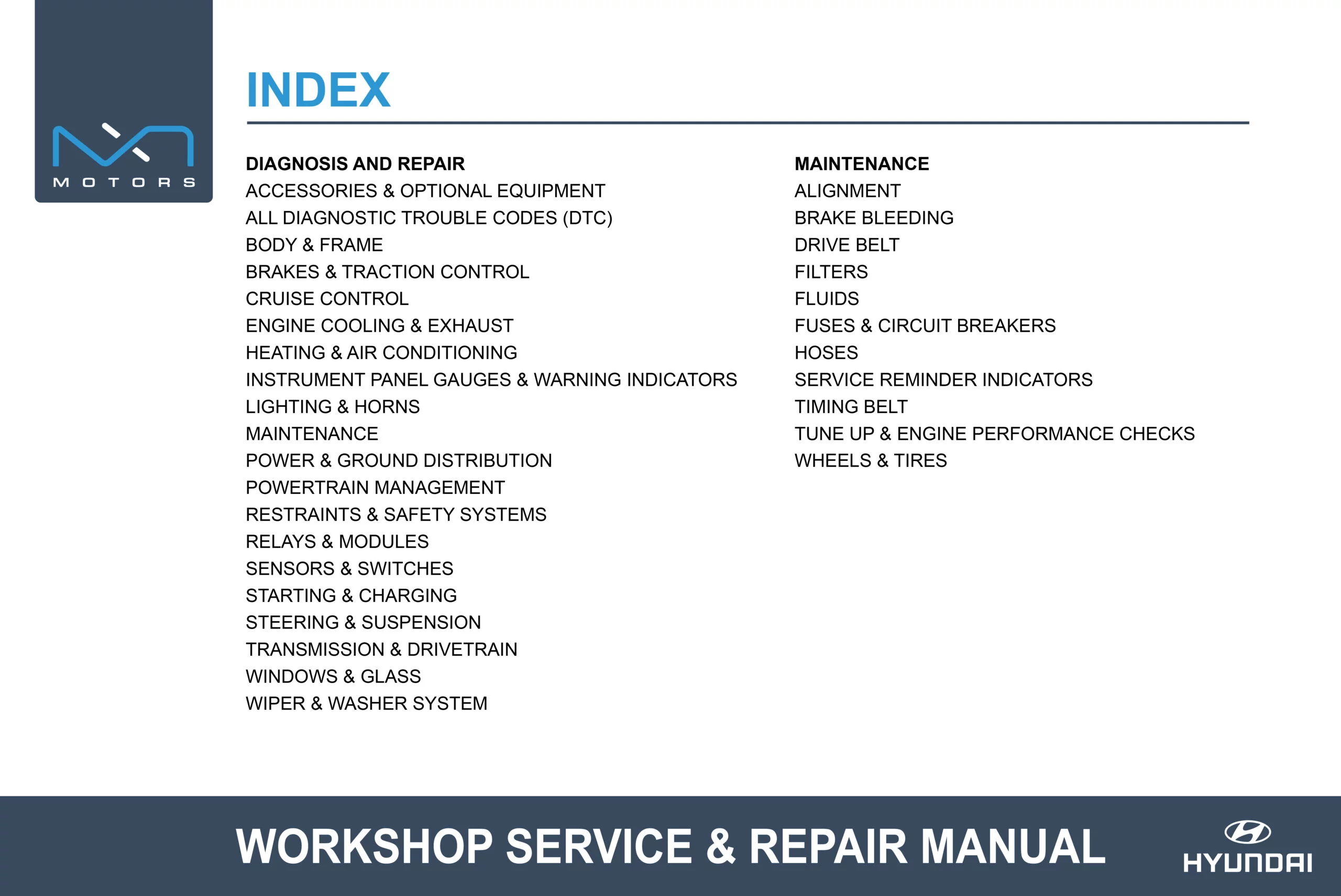 2006 hyundai tucson owners manual