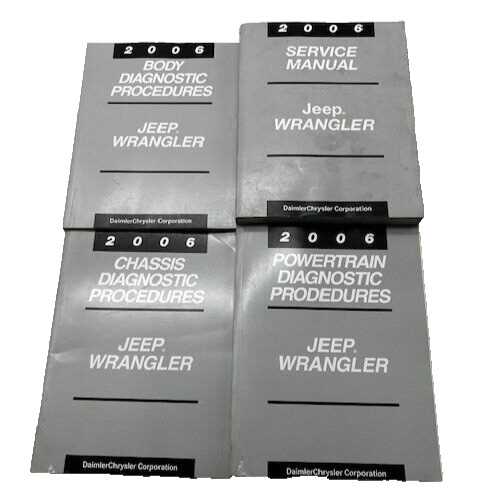 2006 wrangler owners manual