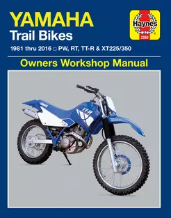 2006 yamaha ttr 125 owners manual