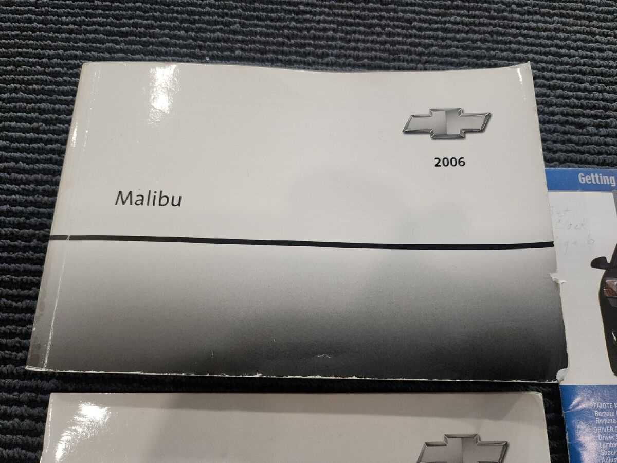 2006 chevy malibu owners manual