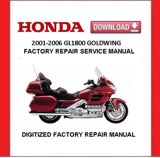 2006 honda goldwing owners manual