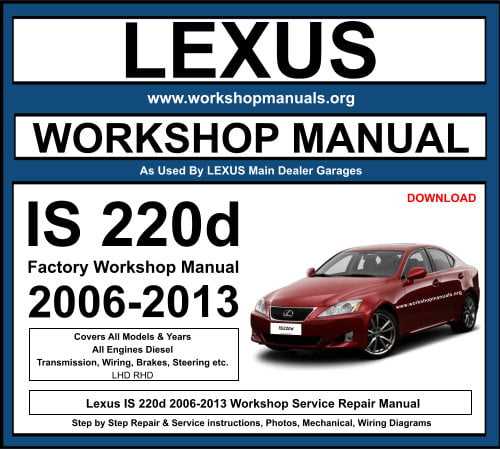 2006 lexus rx400h owners manual