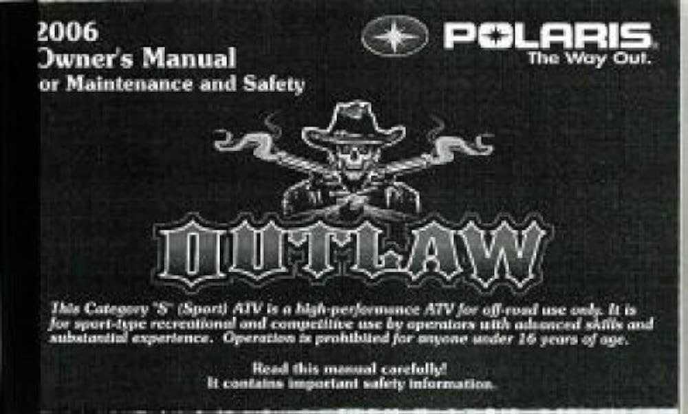 2006 polaris sportsman 500 owners manual