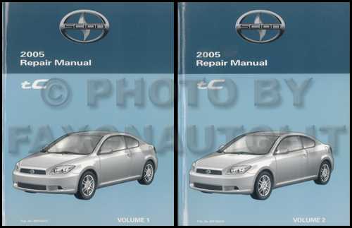 2006 toyota scion tc owners manual