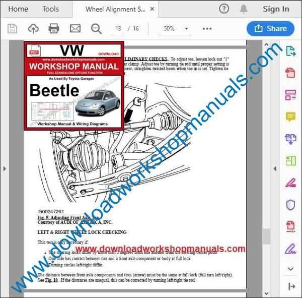 2006 volkswagen beetle owners manual free download