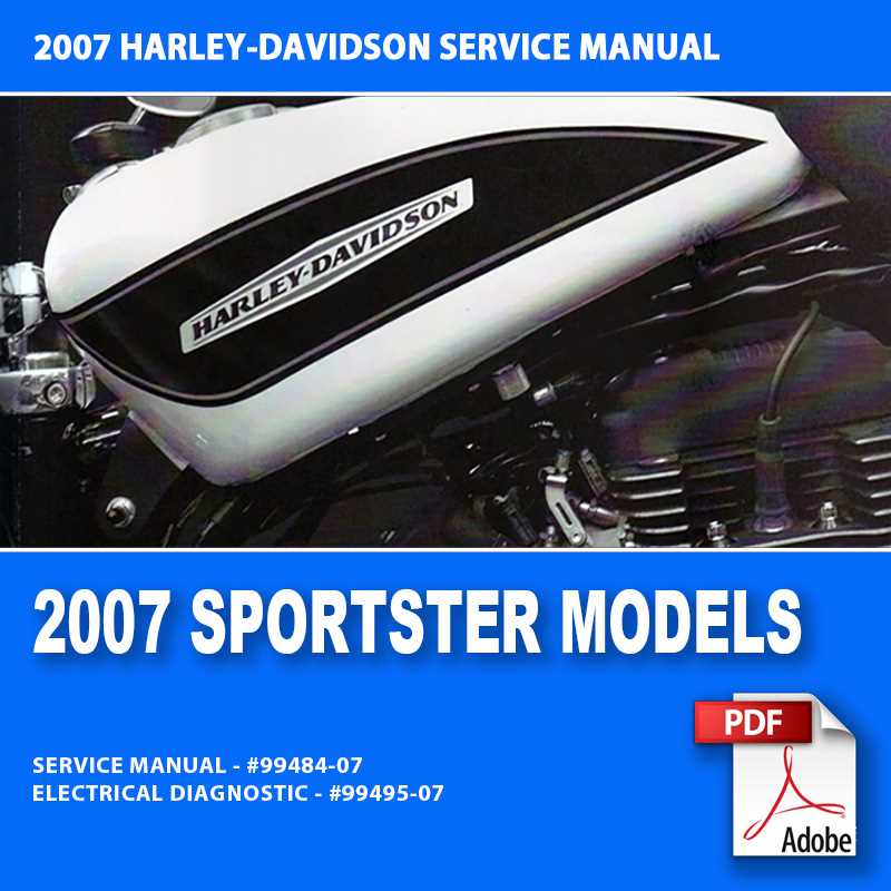 2007 harley davidson sportster owners manual