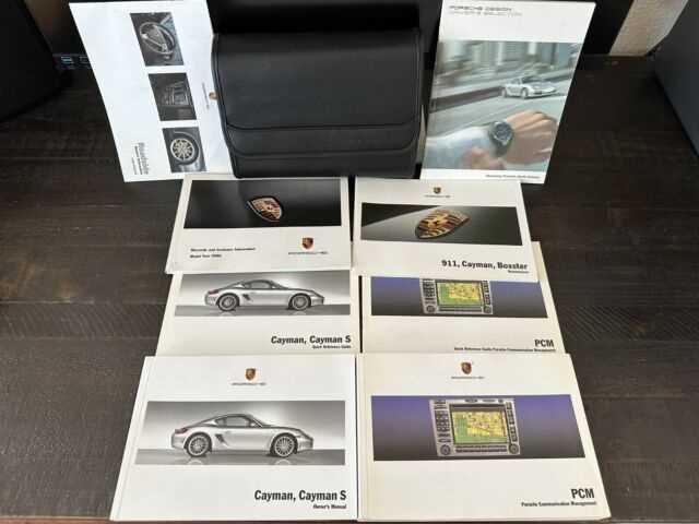 2007 porsche cayman s owners manual