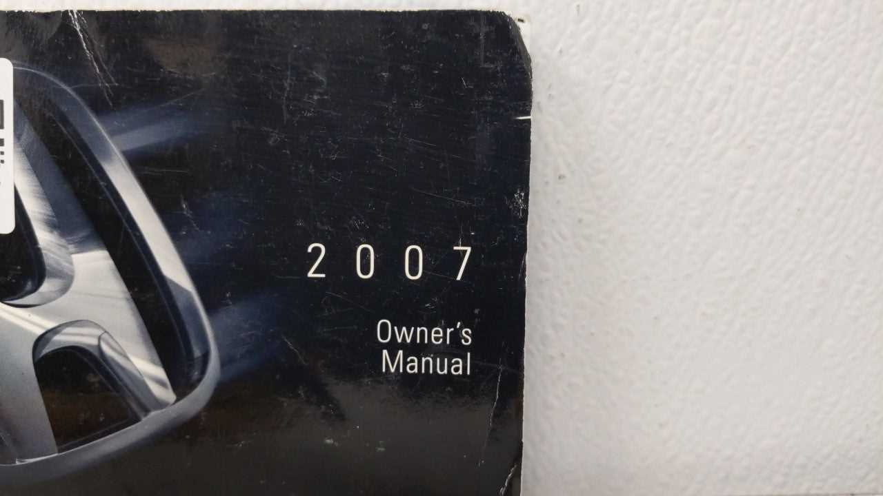 2007 accord owners manual