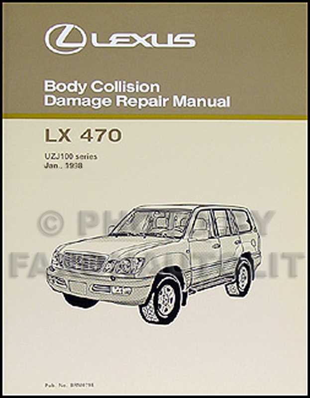 2007 lexus lx470 owners manual