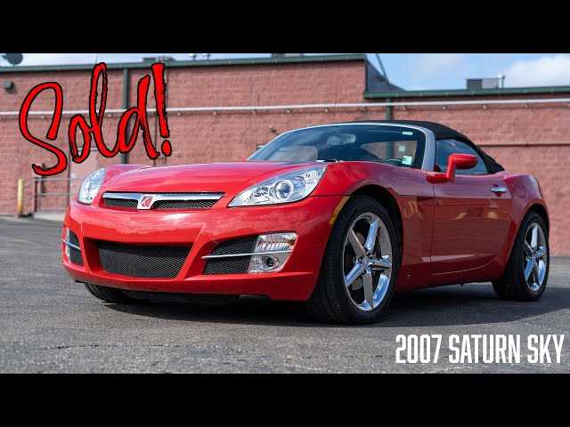 2007 saturn sky owners manual