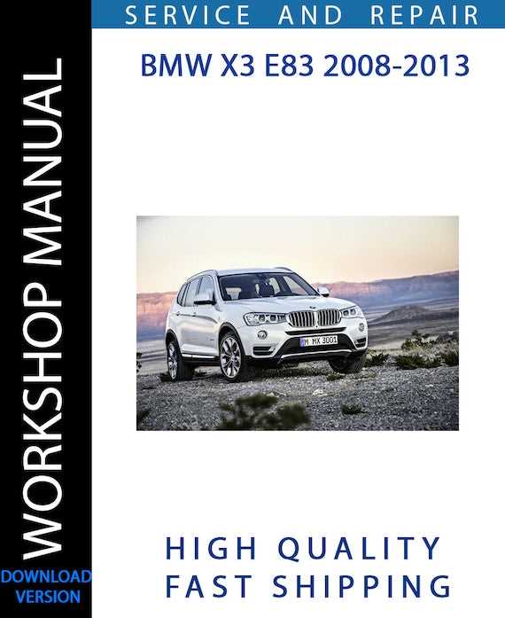 2008 bmw x3 owners manual