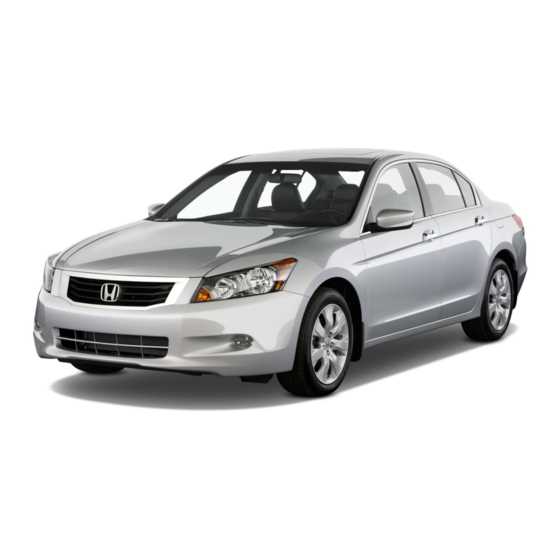 2008 honda accord lx owners manual