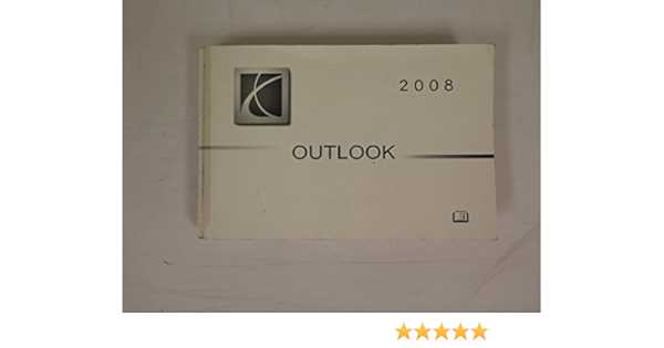 2008 saturn outlook owners manual