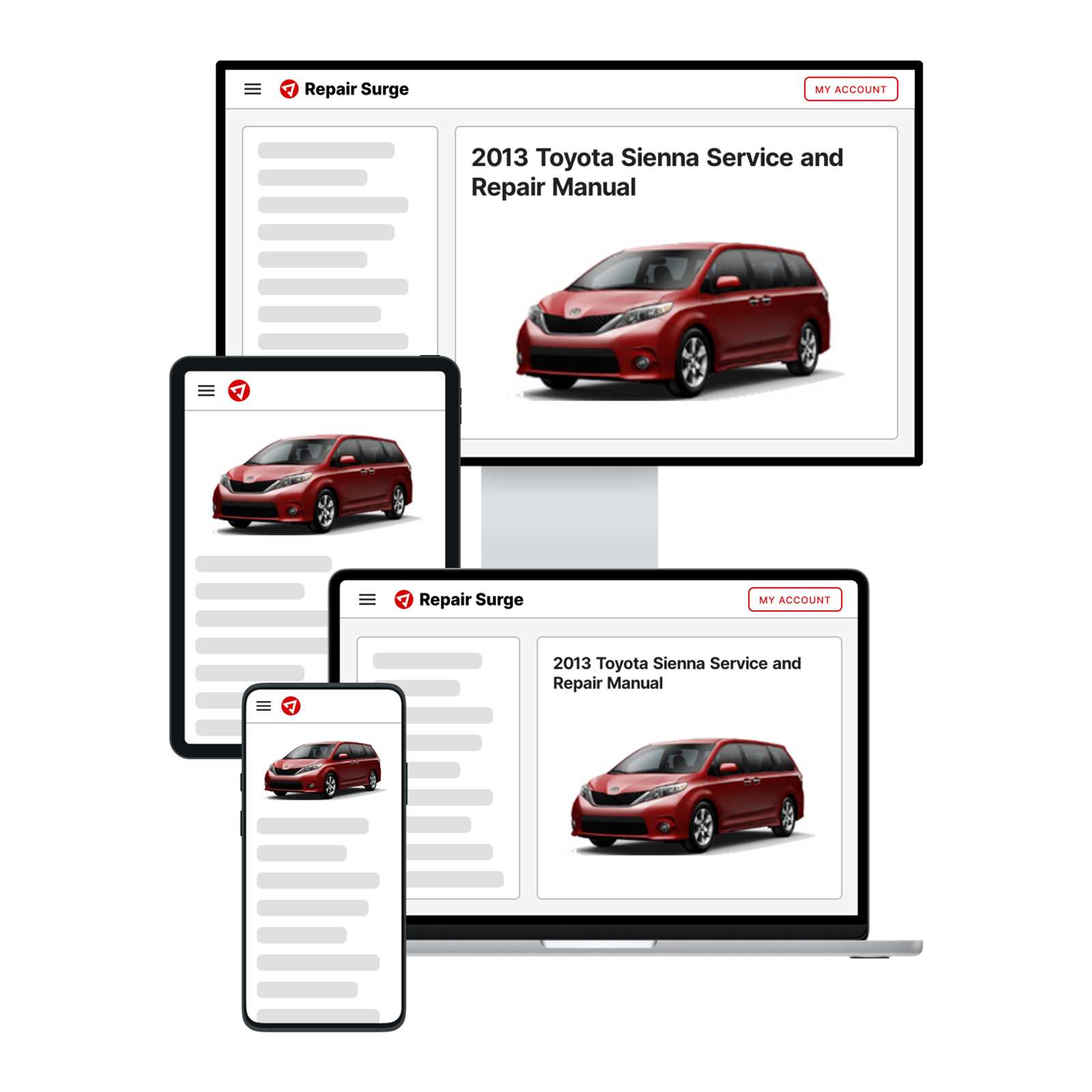 2008 toyota sienna owners manual