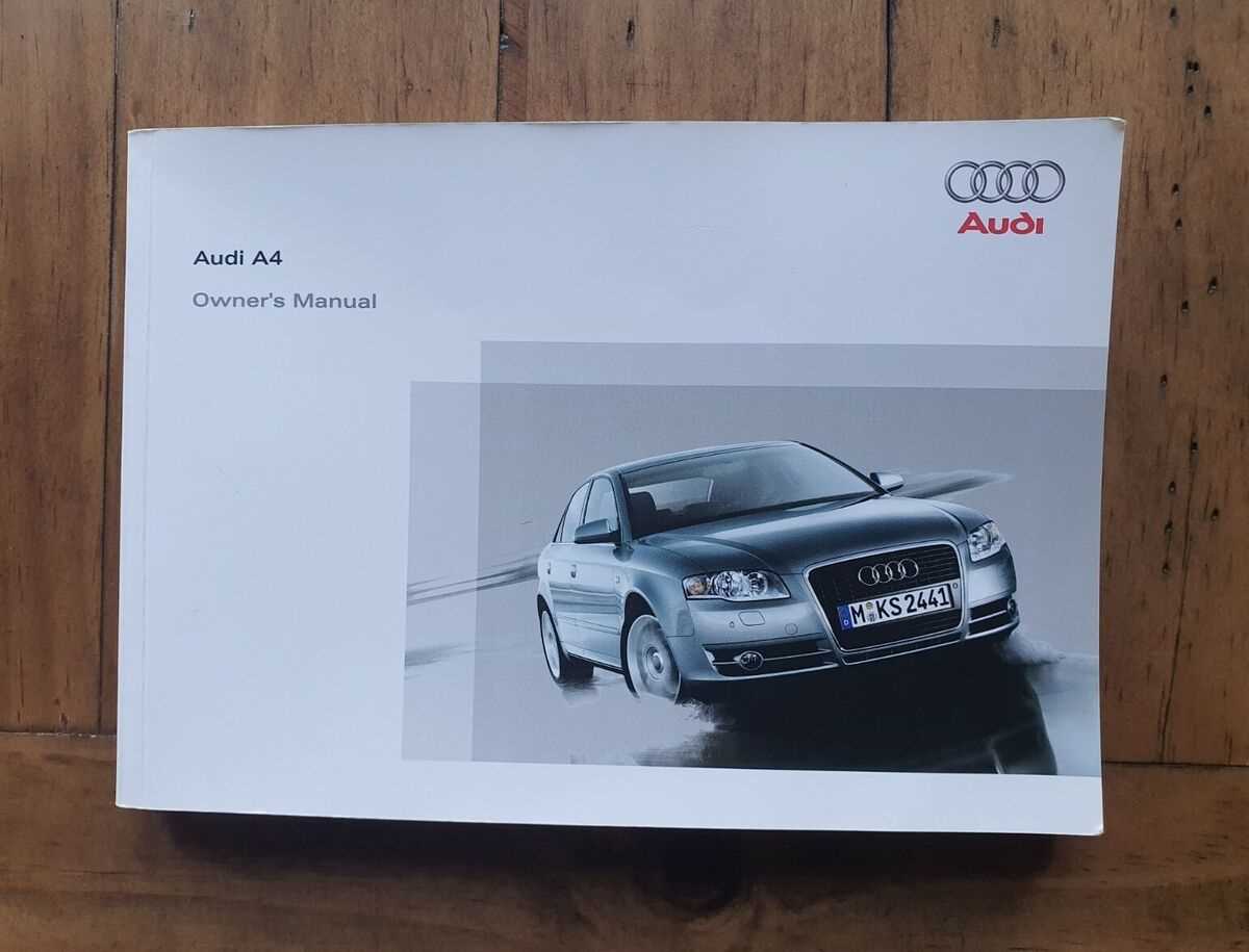 2008 audi a4 quattro owners manual