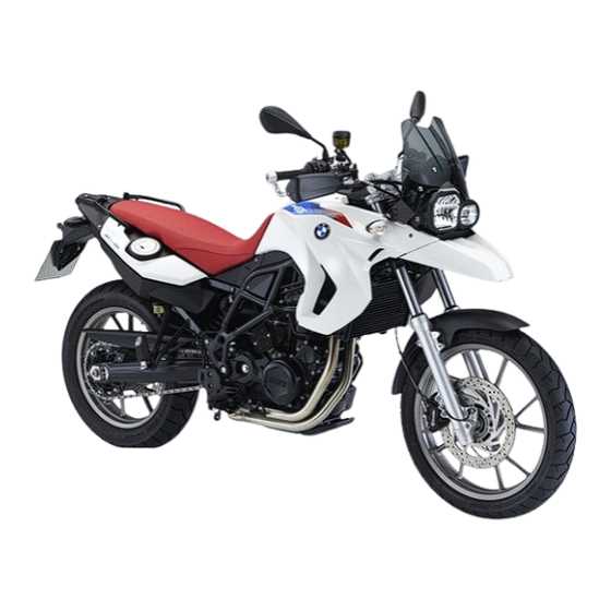 2009 bmw f650gs owners manual