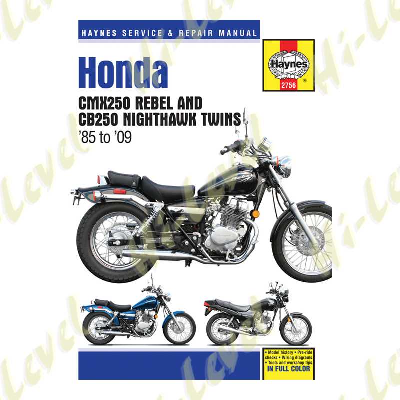 2009 honda rebel owners manual