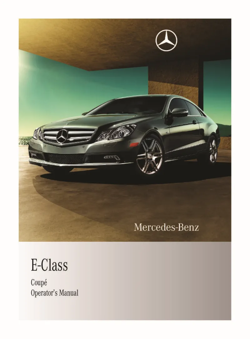 2009 mercedes benz e350 owners manual