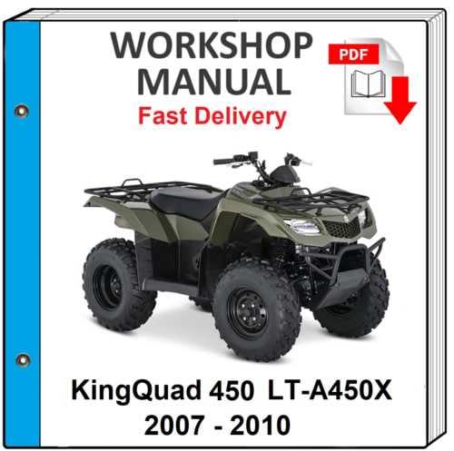 2009 suzuki king quad 400 owners manual