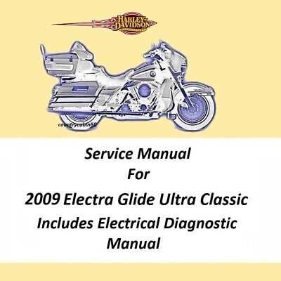 2009 harley davidson electra glide ultra classic owners manual