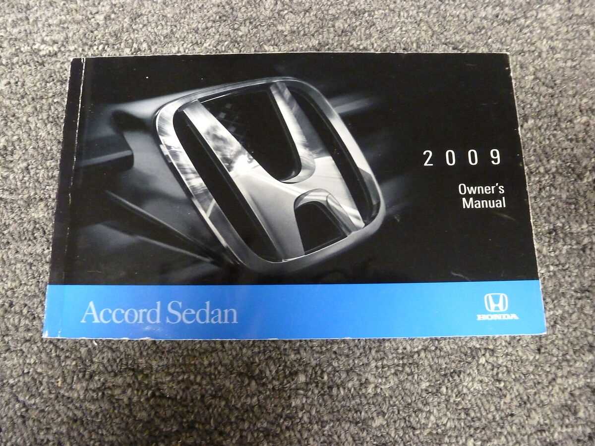 2009 honda accord lx owners manual