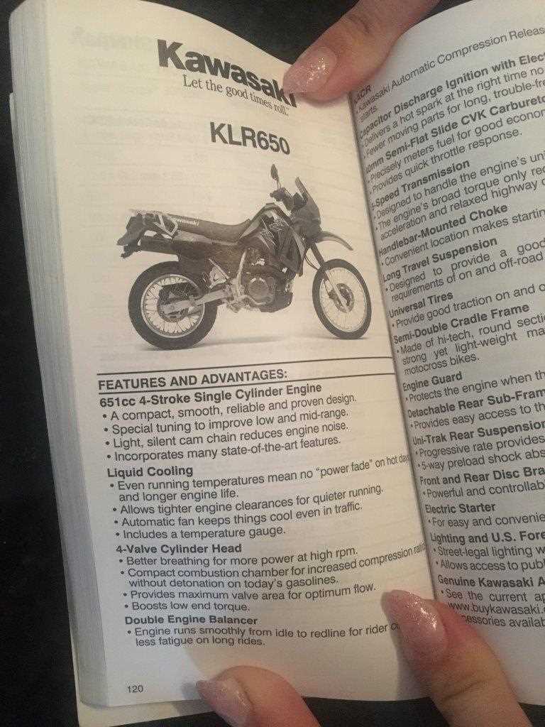 2009 kawasaki klr 650 owners manual