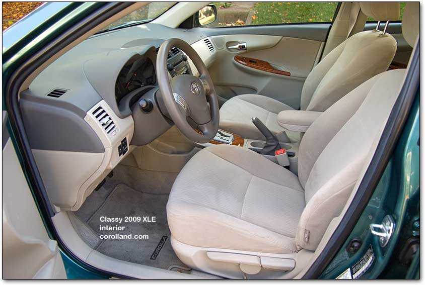 2009 toyota corolla s owners manual