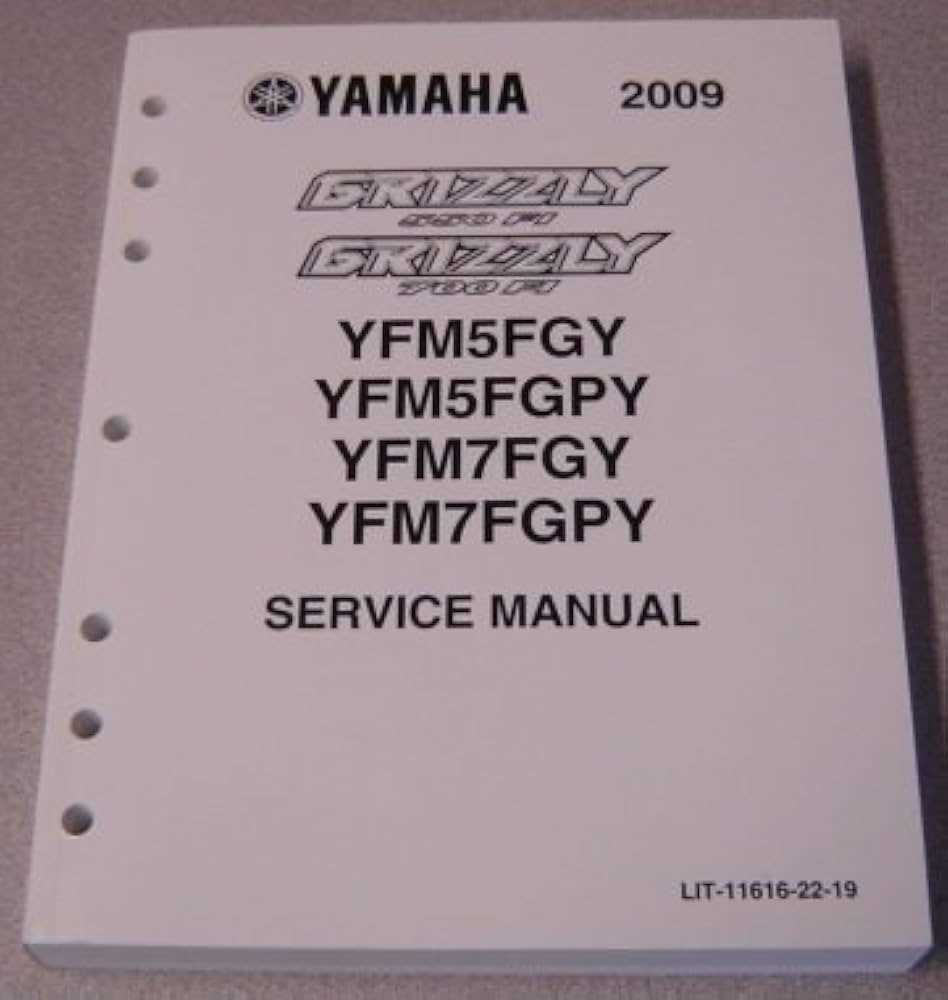 2009 yamaha grizzly 550 owners manual