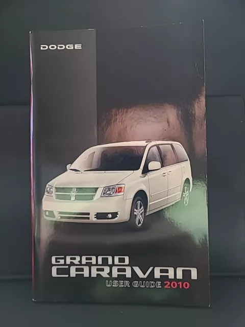 2010 dodge grand caravan sxt owners manual