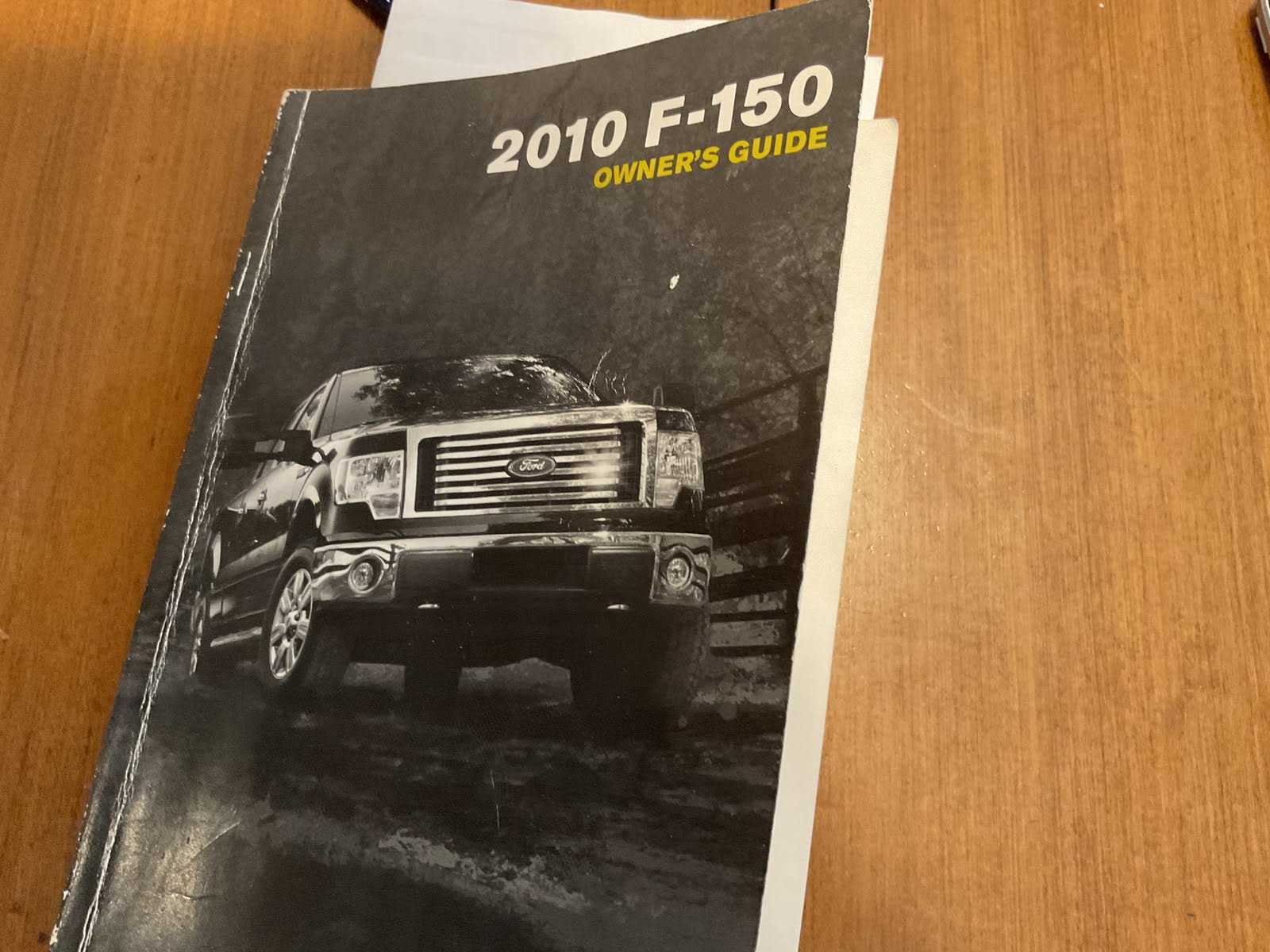 2010 ford f 150 lariat owners manual