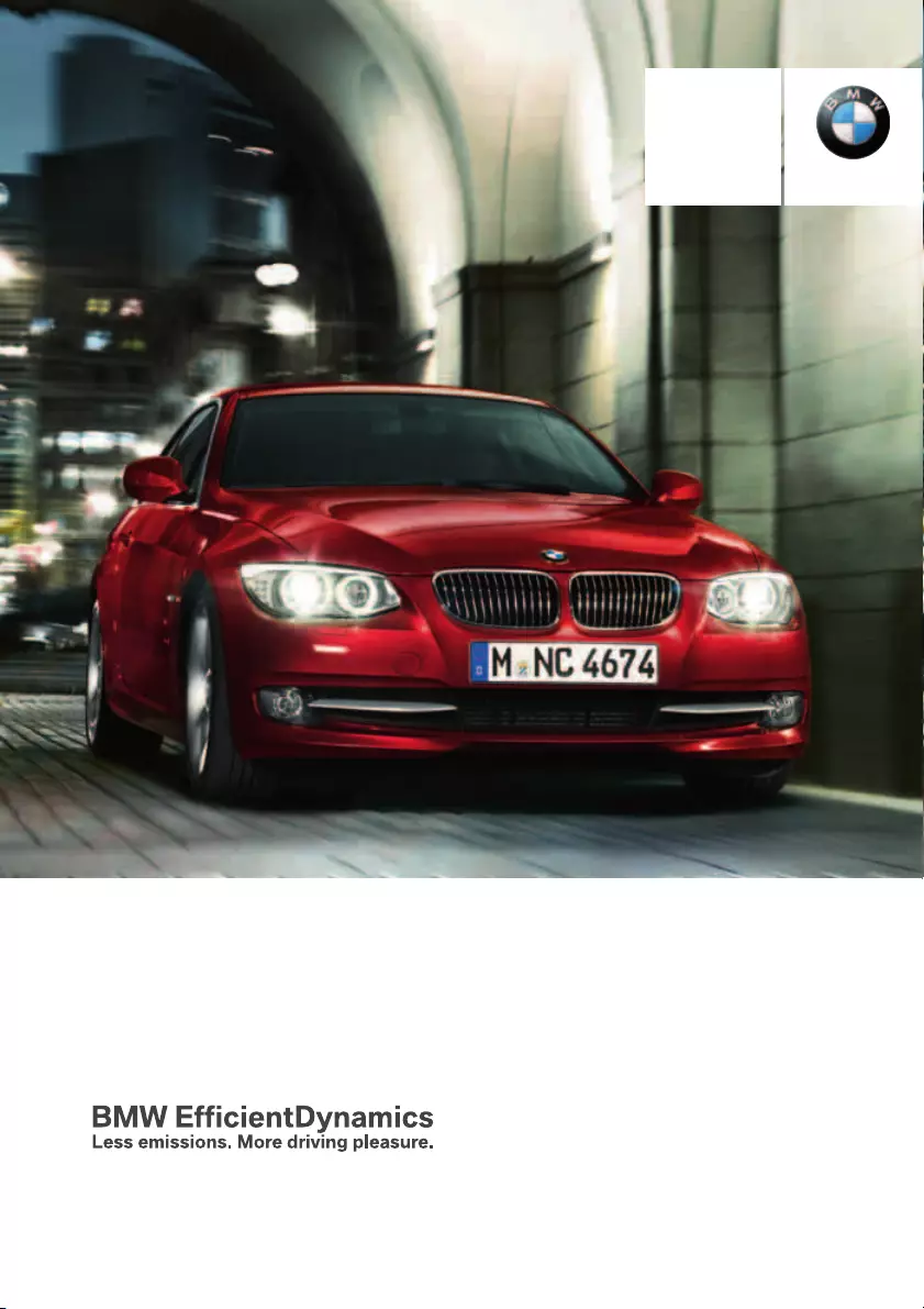 2010 bmw 328i xdrive owners manual