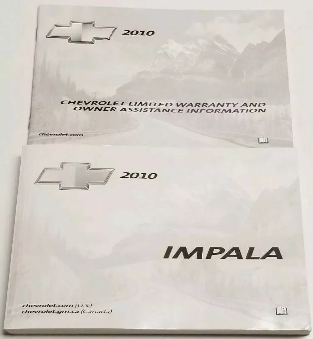 2010 chevrolet impala owners manual