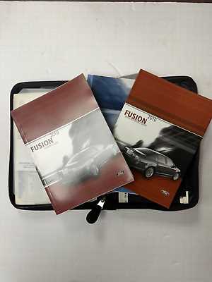 2010 ford fusion se owners manual