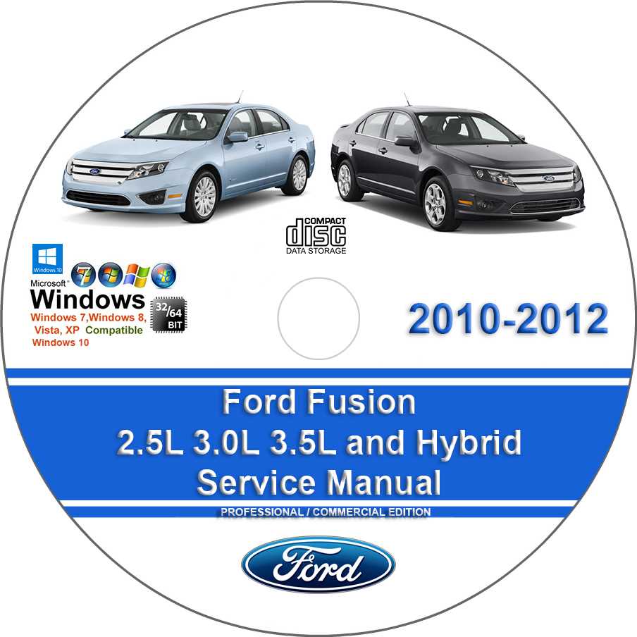 2010 ford fusion se owners manual