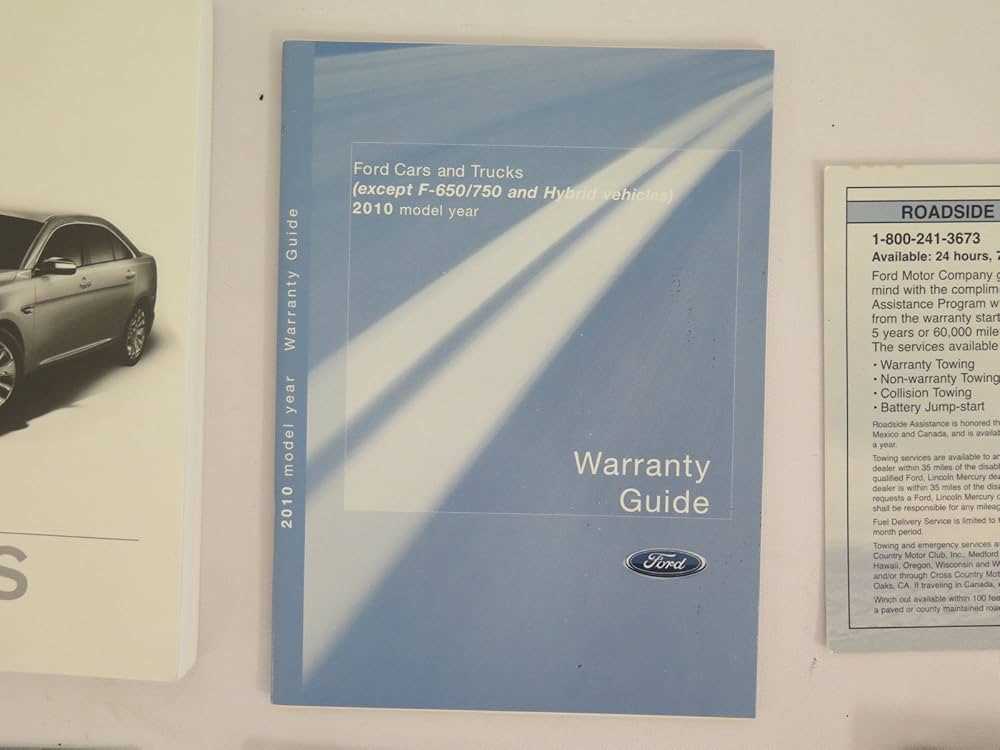 2010 ford taurus owners manual