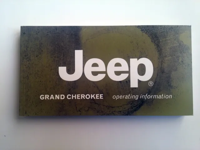 2010 jeep grand cherokee owners manual