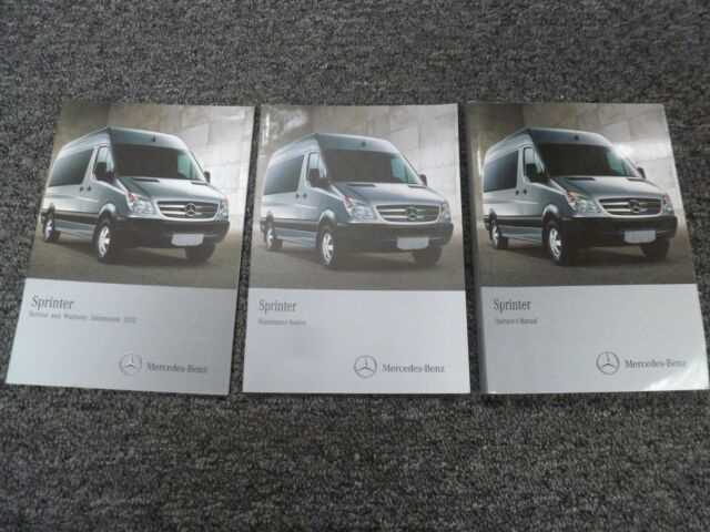 2010 mercedes sprinter owners manual