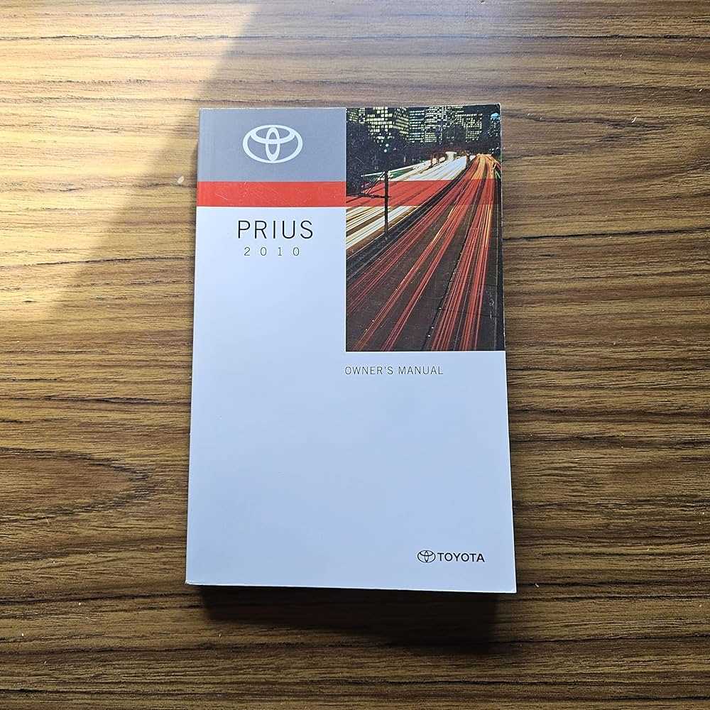 2010 toyota prius owners manual