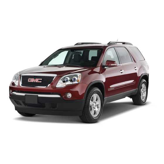 2011 gmc acadia denali owners manual